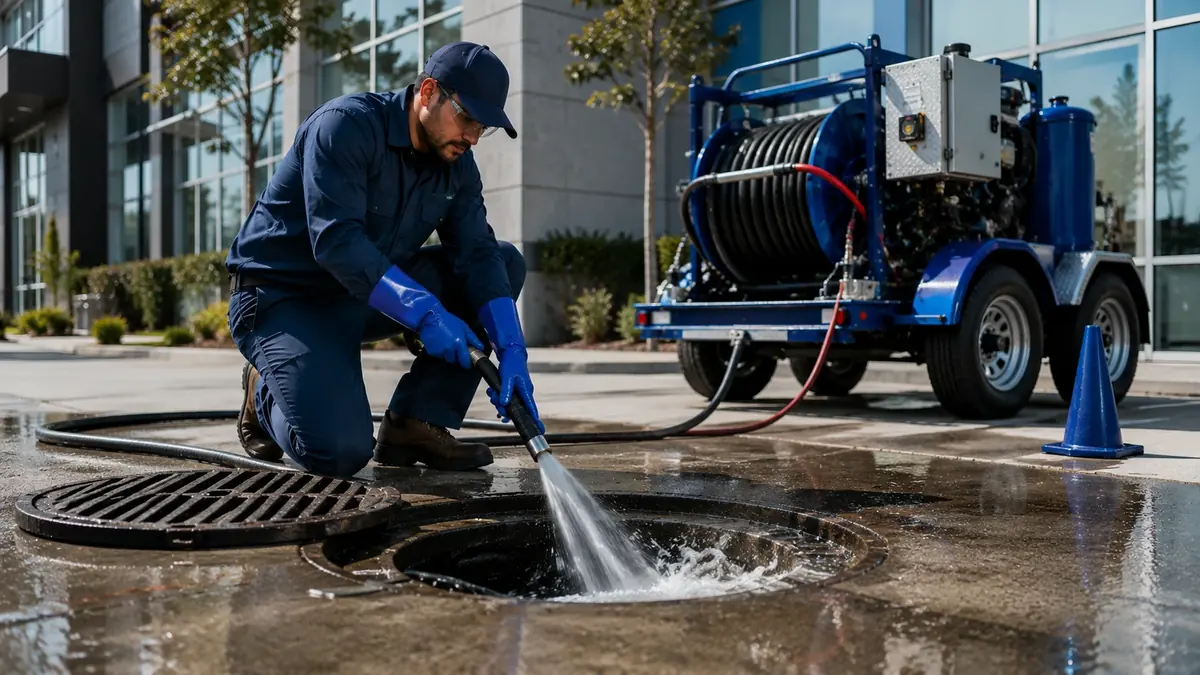 Commercial Hydro Jet Drain Cleaning in El Cerrito